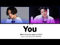 &Oslash;MI -You (Prod.by SUGA of BTS) Colour code Lyrics (Eng/Rom/JPN)