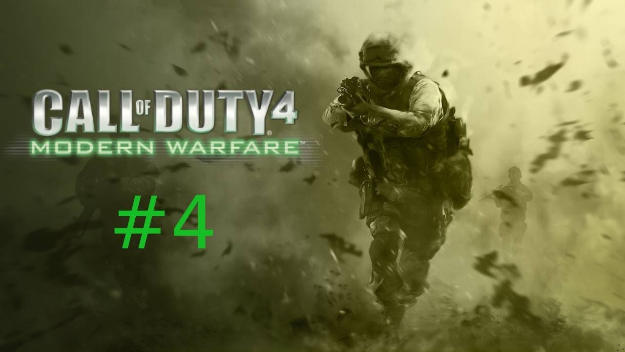 Call Of Duty 4: Modern Warfare (COD Marathon) - Part 4 - YouTube