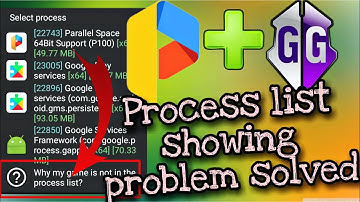 🔥Game guardian parallel space process list problem solved 💯 working  update trick / Safi Master Tune