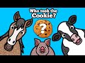 Who Took The Cookie? | Kids Songs & Nursery Rhyme | Sing Along with Farm Animals