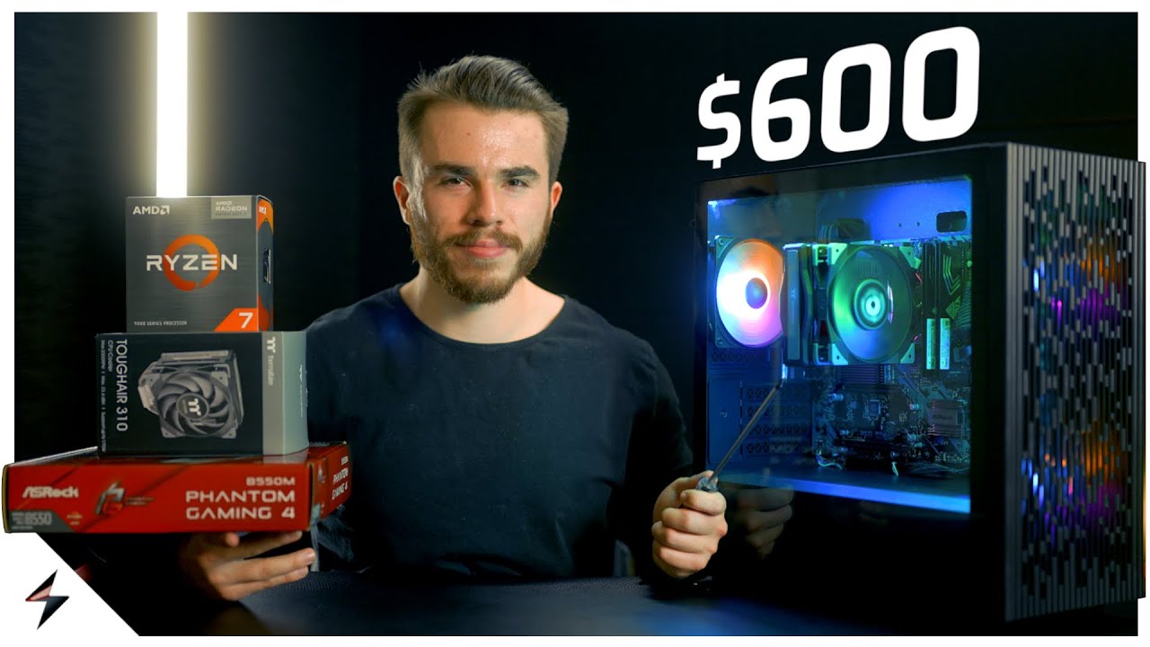 Your $600 Gaming PC for 2021! - Build, and Benchmarks - YouTube