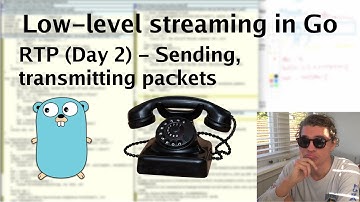 Low-level streaming in Go: RTP (Day 2) - Sending, transmitting packets