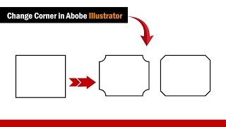 How to create round corner, inverted round corner, chamfer corner in adobe illustrator #illustrator Profile
