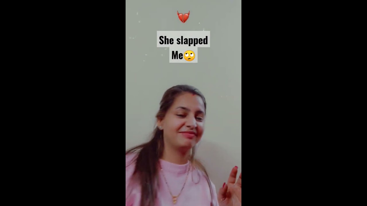 When she slapped me    funnyshorts  funny  shorts  shortsfeed  ytshorts  preehul