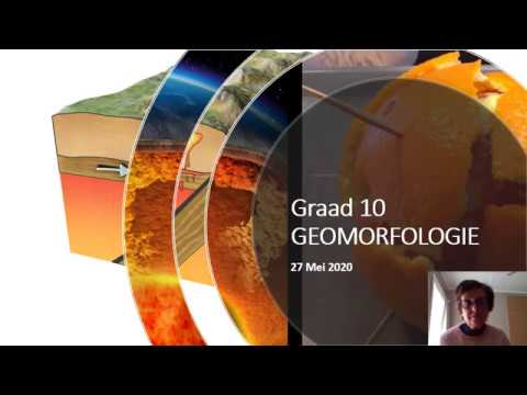 GEOGRAFIE GRAAD 10: 27 Mei 2020 - periode 6 (27106)