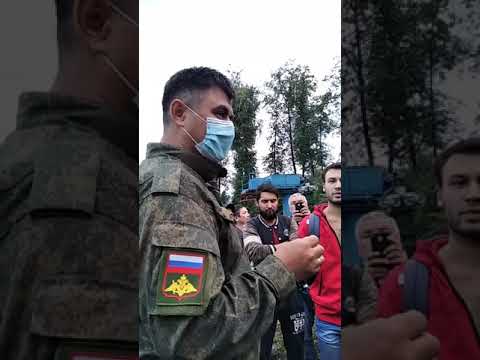 Глава Ишимбайского района Абдрахманов пытается уговорить разойтись защитников Куштау #Куштау
