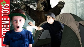 Camping Fails! Sneak Attack Squad Family Goes to the Great Outdoors!