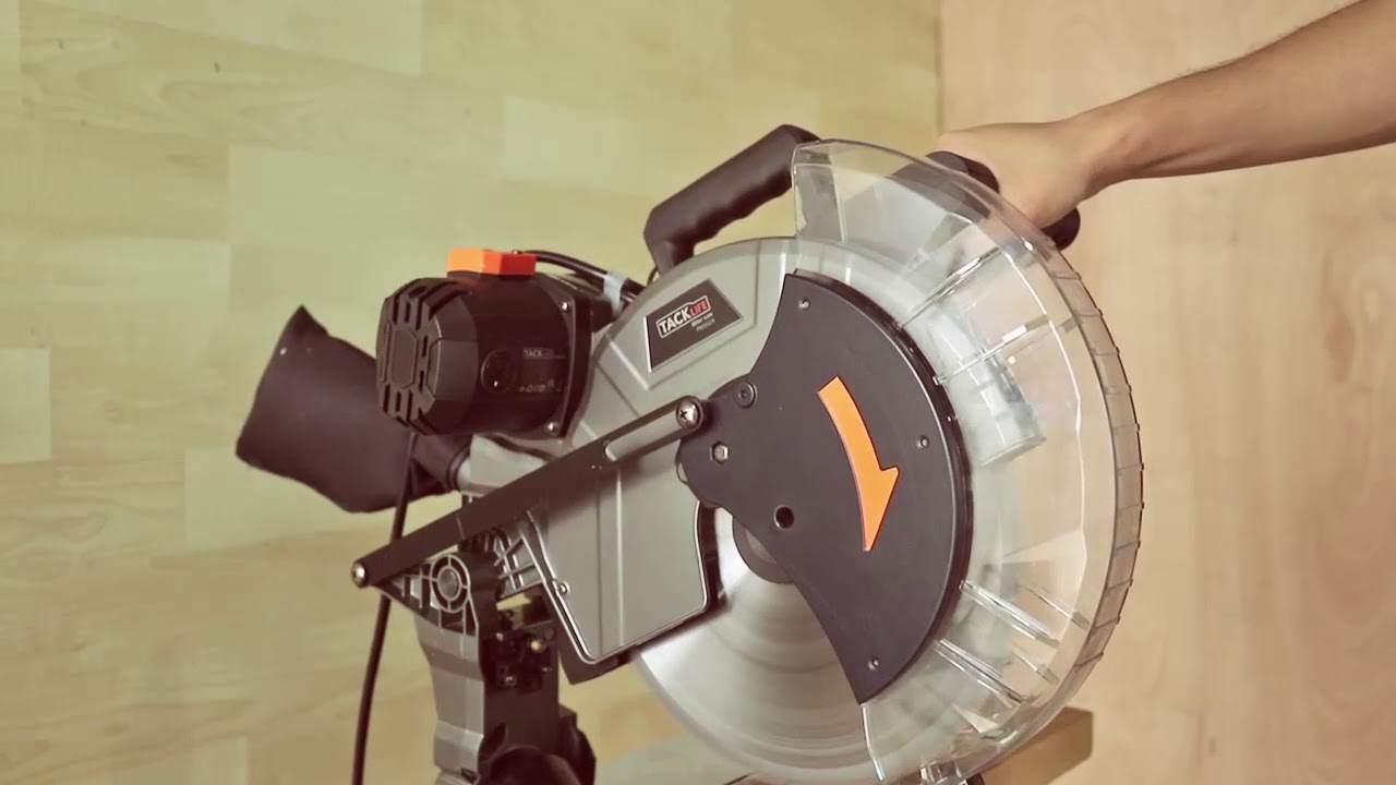 TACKLIFE 15Amp 12inch Single Bevel Miter Saw YouTube