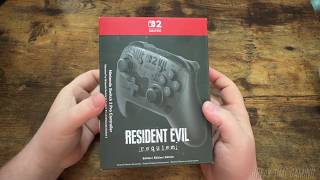 Resident Evil Requiem Nintendo Switch 2 Pro Controller Unboxing