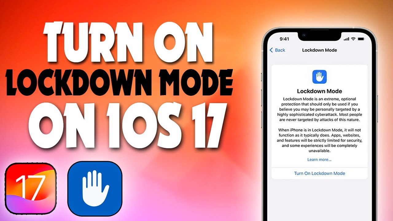 iOS 17 Tips: how to turn on lockdown mode on iOS 17 of iPhone | F HOQUE ...