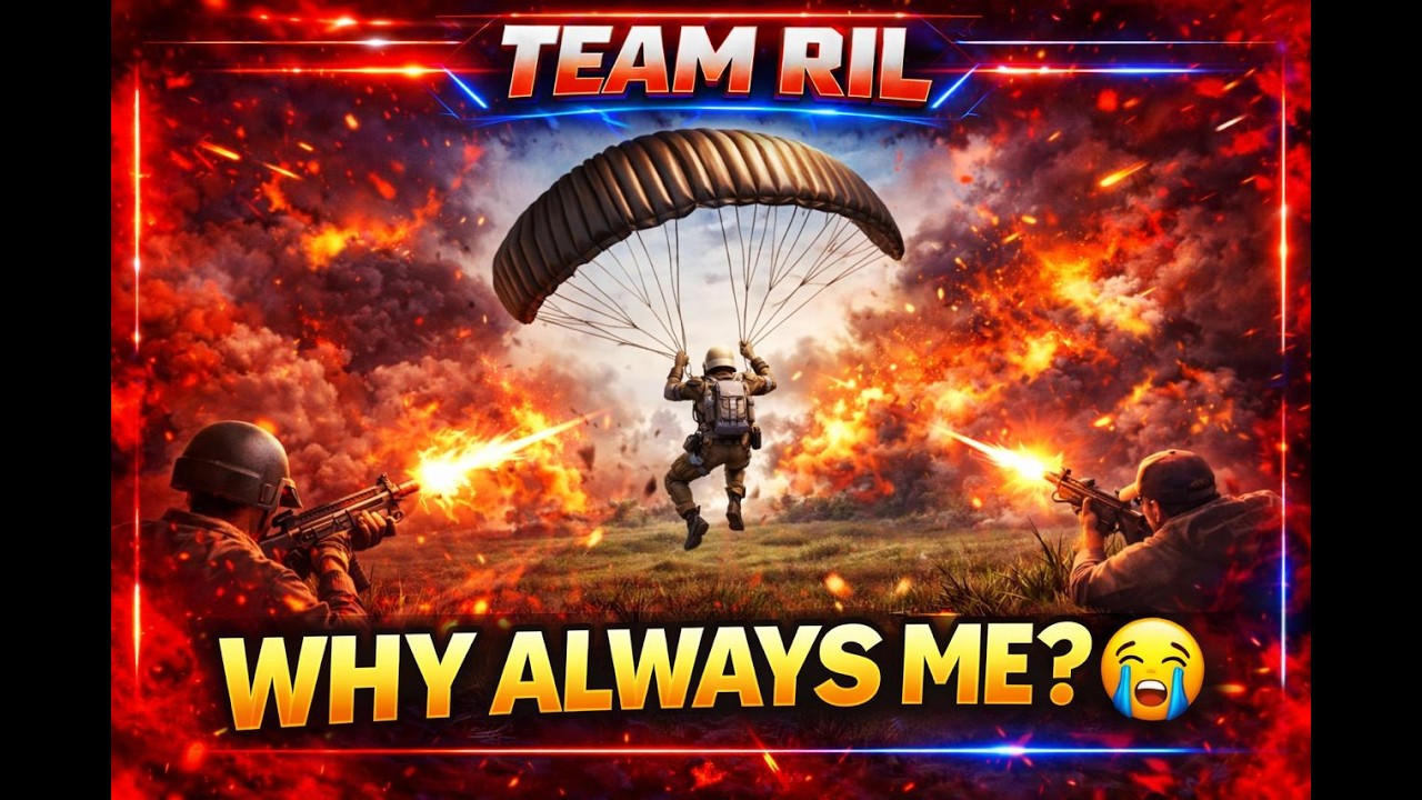 WHY ALWAYS ME! RiL is Live| BGMI LIVE | RUSH GAMEPLAY