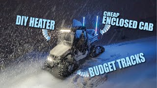 Snow Tracks - DIY Heater and Enclosed Cab BUDGET BUILD by sixtyfiveford 69,708 views 3 months ago 23 minutes