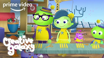 Creative Galaxy Season 3 - Clip: Builders | Prime Video Kids