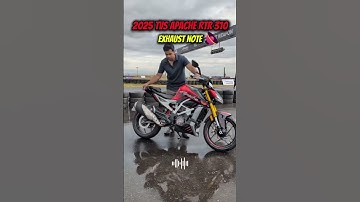 2025 TVS Apache RTR 310 Exhaust Note 🔊