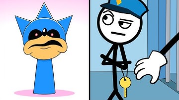 Spranky Run: Horror Game vs Thief Puzzle (Through The Wall) - Satisfying ASMR Gameplay Walkthrough