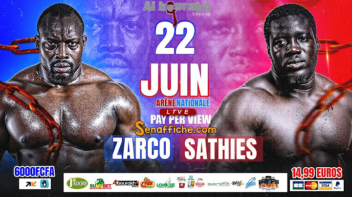 🛑Direct - VEILLEE ARENE NATIONALE Combat Zarko vs Sa Thiès