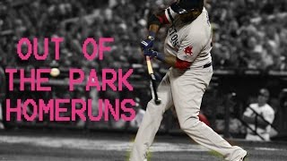 Out of the Park Homeruns - MLB Compilation