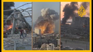 ?? بحياتي لم أشهد انفجارا بهذا الحجم.. صحفي لبناني يتحدث عن انفجار بيروت وأضراره