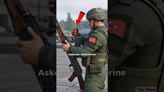 Askerler Tüfeklerine Neden Lastik Bant Takar? 😮