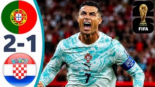 Portugal Vs Croatia 2-1 FIFA World Cup Goals Highlights 2026 | Ronaldo Epic Goals Highlights