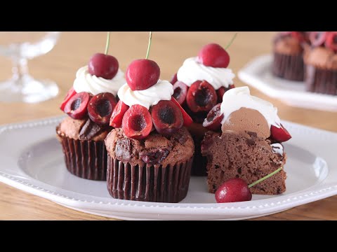 フォレノワール・カップケーキの作り方