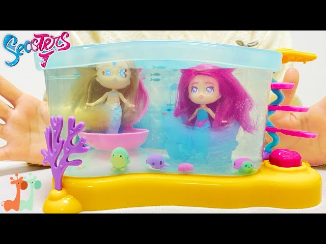 Mermaid Aquarium Toy Surprise Mermaid Doll | SEASTERS - YouTube