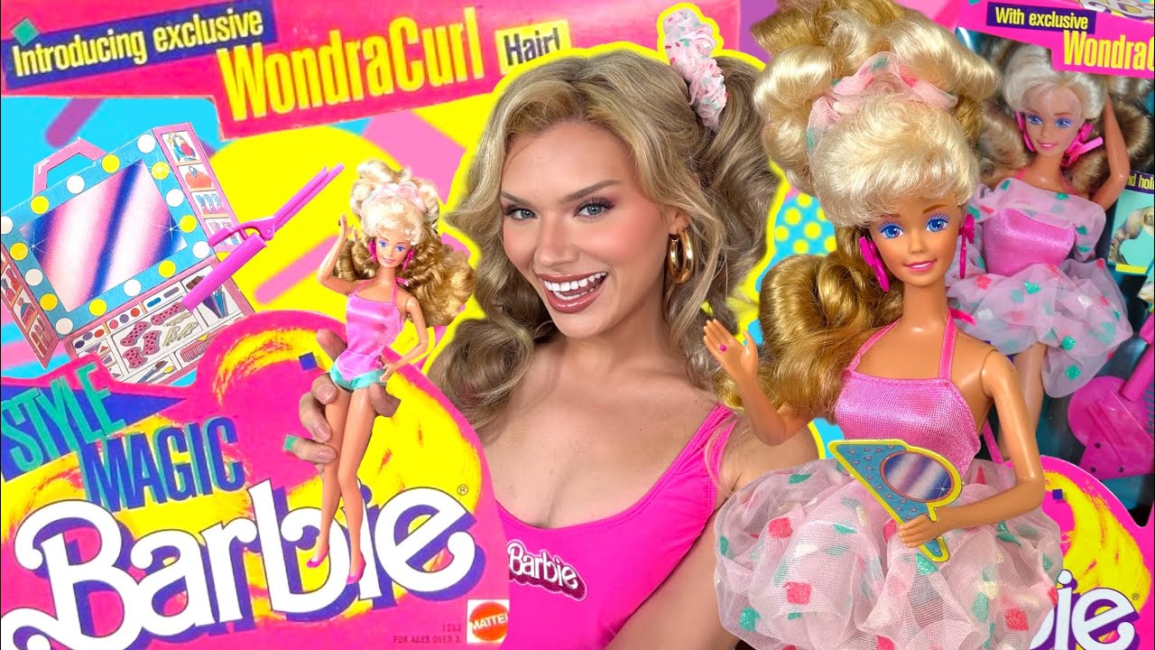 1988 STYLE MAGIC BARBIE REVIEW! DOES SHE WORK? VINTAGE BARBIE