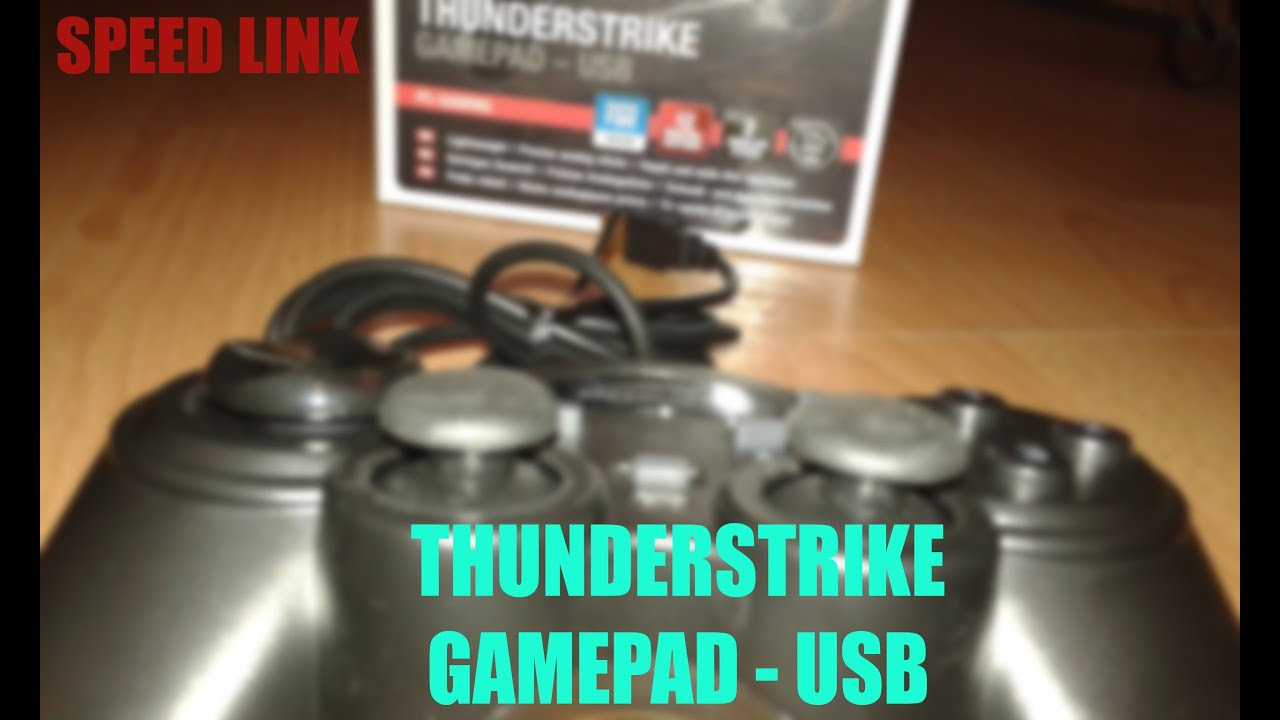 Gamepad - USB | Speedlink Thunderstrike (UNBOXING) - YouTube
