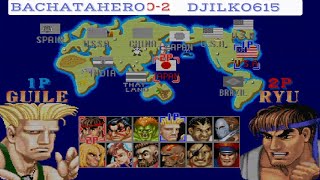 (Arcade) street fighter 2 | Bachatahero Vs Djilko615 | fightcade 2 online matches 
