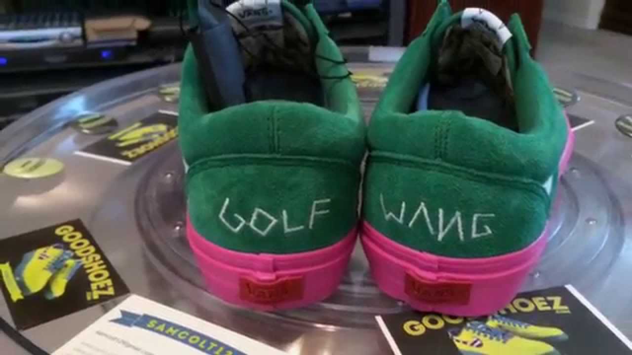 golf wang vans green