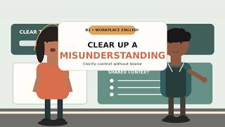 Resolving a Workplace Misunderstanding in English | B2 Conversation