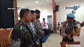 POLRES MALANG BENTUK TIM SABER JUDI AMANKAN PILKADES SERENTAK  GELOMBANG 2. PADA 14 MEI 2023.