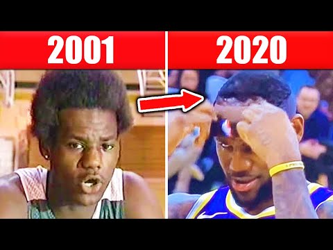 LeBron James Hairline Transformation (2001-2020)