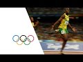 Usain bolt breaks 3 world records  beijing 2008 olympics