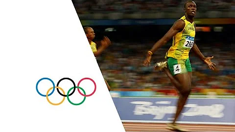 Usain Bolt Breaks 3 World Records | Beijing 2008 Olympics - DayDayNews