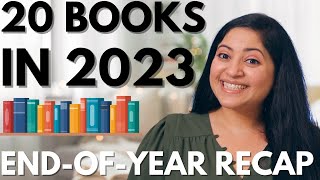 I read 20 BOOKS IN 2023 & Here's What I think | Indian Booktuber