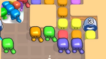 Block Jam 3D - All Levels Gameplay Android, iOS