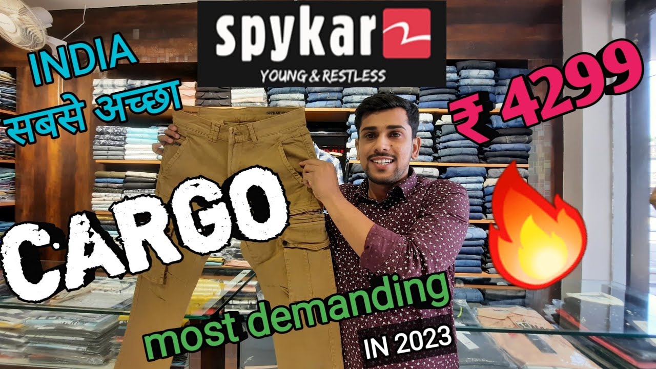 SPYKAR CARGO PANTS REVIEW ! 🔥 best Cargo pants in 4000 - YouTube