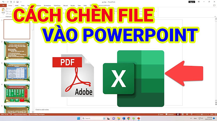 Hướng dẫn cách chèn file word vào slide powerpoint 2010 năm 2024