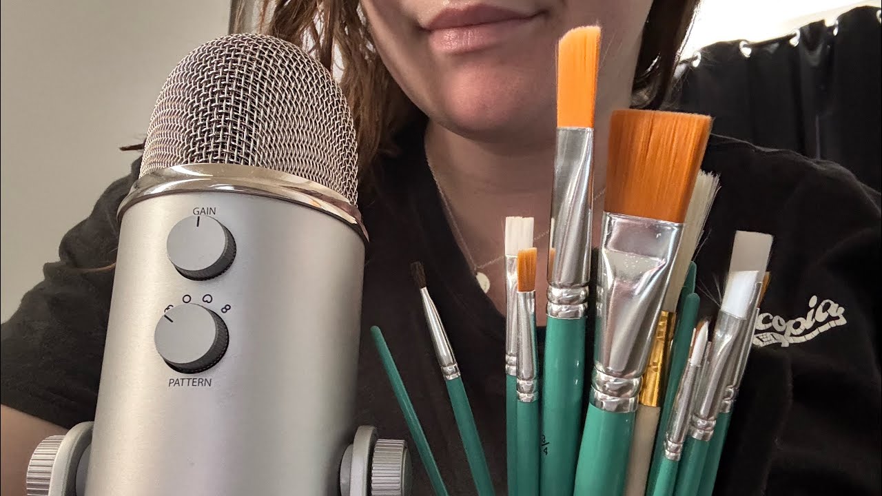ASMR Mic Brushing 