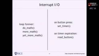 USENIX ATC '14 - Medusa: Managing Concurrency and Communication in Embedded Systems