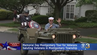 Veterans Parade Through Montgomery County On Memorial Day