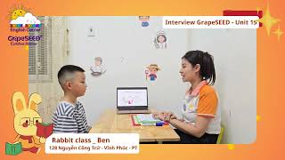 Rabbit interview Unit 15 Ben