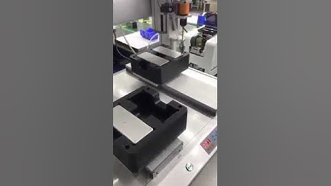 Auto screw feeder robot single screwdriver fixing screw machine two Y work stages