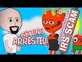 IRS Scammer gets so Angry over Electronic Transfer (animated)