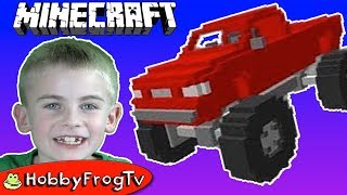 Minecraft Monster Truck Mod With HobbyFrog