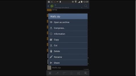 ZArchiver (-by ZDevs) - archive app and file manager for Android.