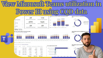 Part 1️⃣: How to view your Microsoft Teams Utilization in Power BI