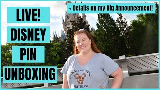 Disney Pin Unboxing and Revealing Where I Get My Disney Trading Pins! || Disney Pin Trading