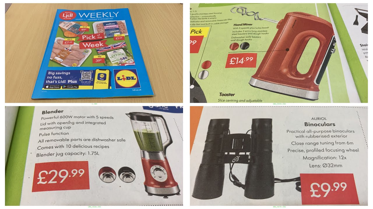 LIDL ARRIVALS & OFFERS - 17 - 23 September 2020
